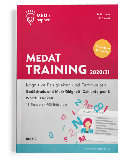 MEDithappen MedAT Training 2021, Band 2