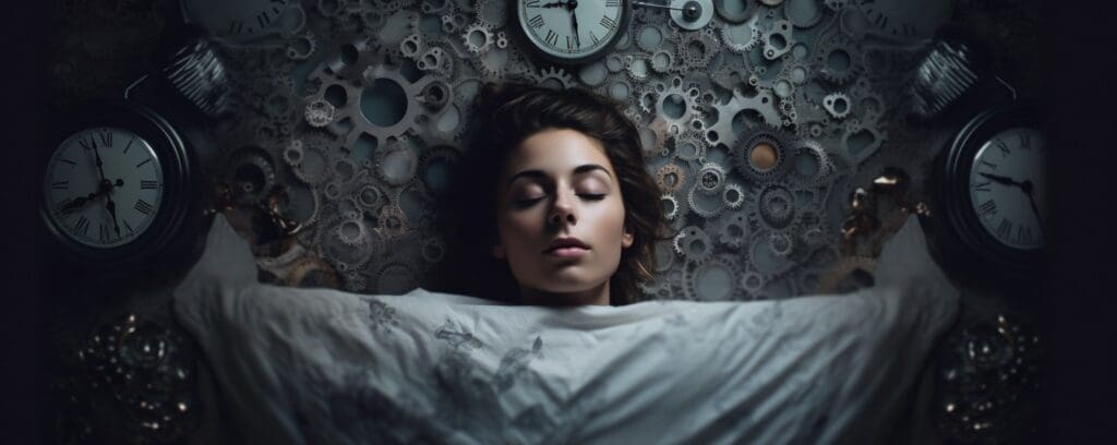 Besser schlafen, besser lernen: Optimiere deinen Schlaf für den MedAT pascasep creative surreal image of a young woman sleeping 3e7e6860 023f 43bc ba2c d1ea505d882d